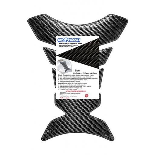 Moto Protector 100 % carbono REAL 3K -  Protector de depósito para motocicleta - modelo universal válido para todo tipo de motos [0]