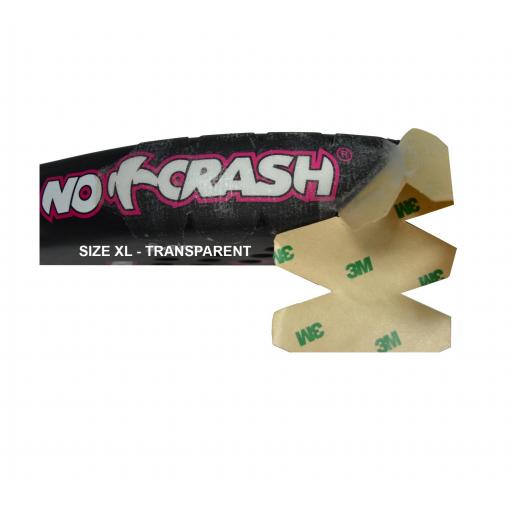 Protector de Pádel Silicona Transparente Rugoso L/XL – Pack Profesional Clubes y Tiendas | No+Crash [1]