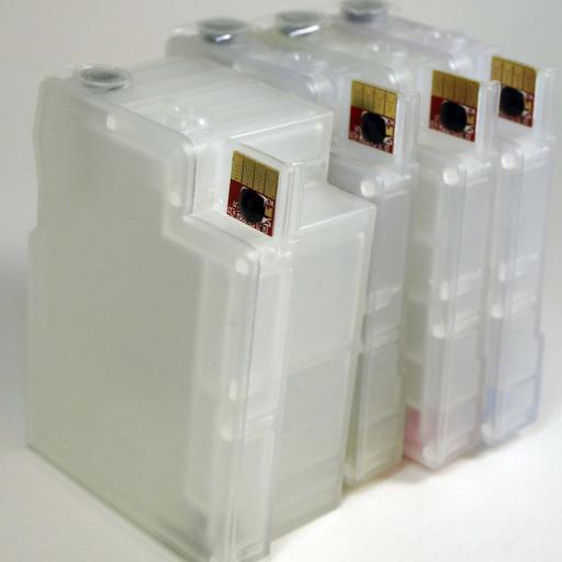 932 cartuchos recargables con CHIP  HP7510 Y 7512 [3]