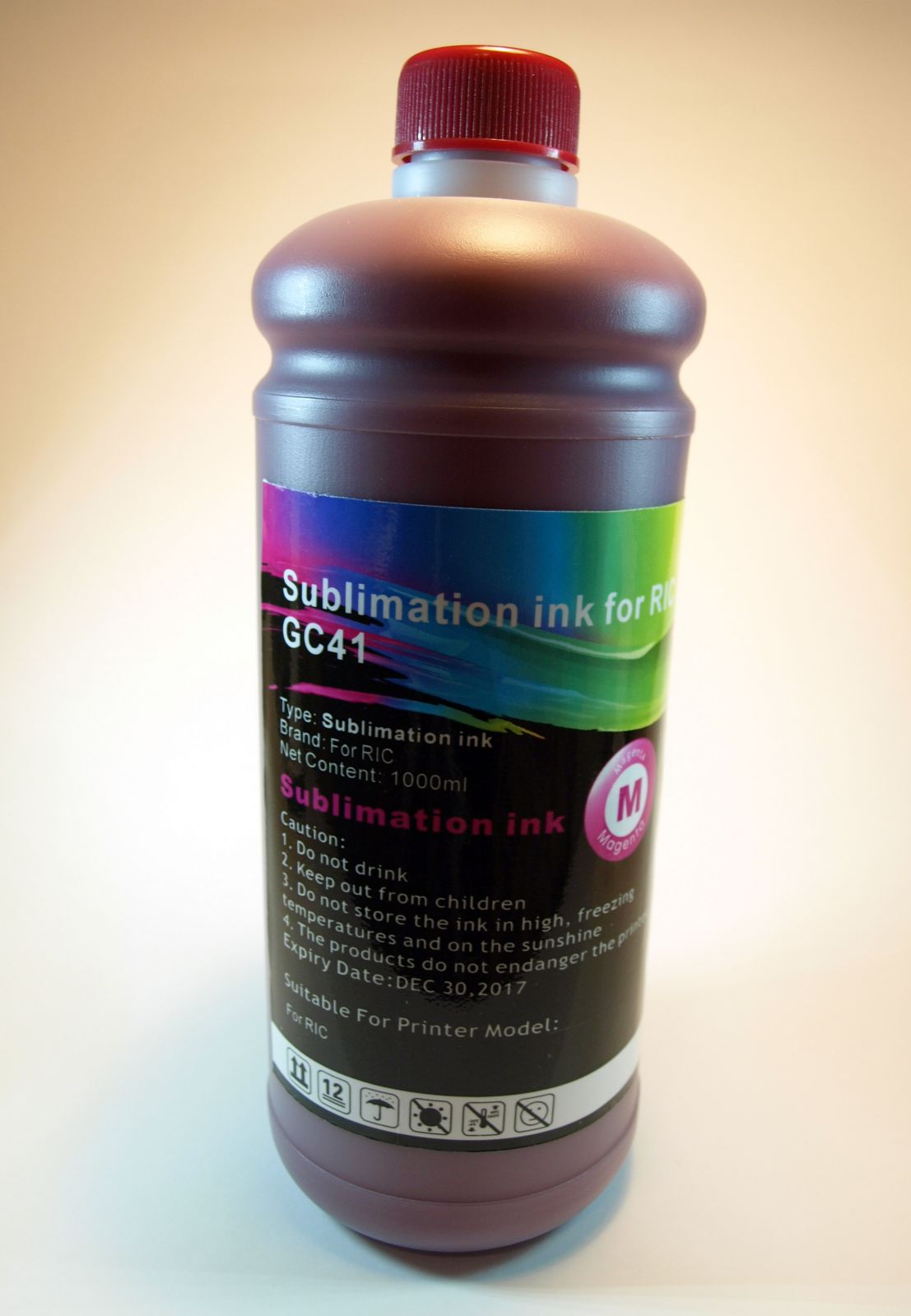 Tinta SUBLIMACION  1Lt. M para RICOH GC21-31-41-SG3100 