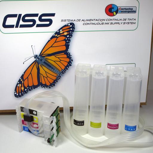 7210 Sistema de tinta CISS compatibles con Epson modelos WF-7210 