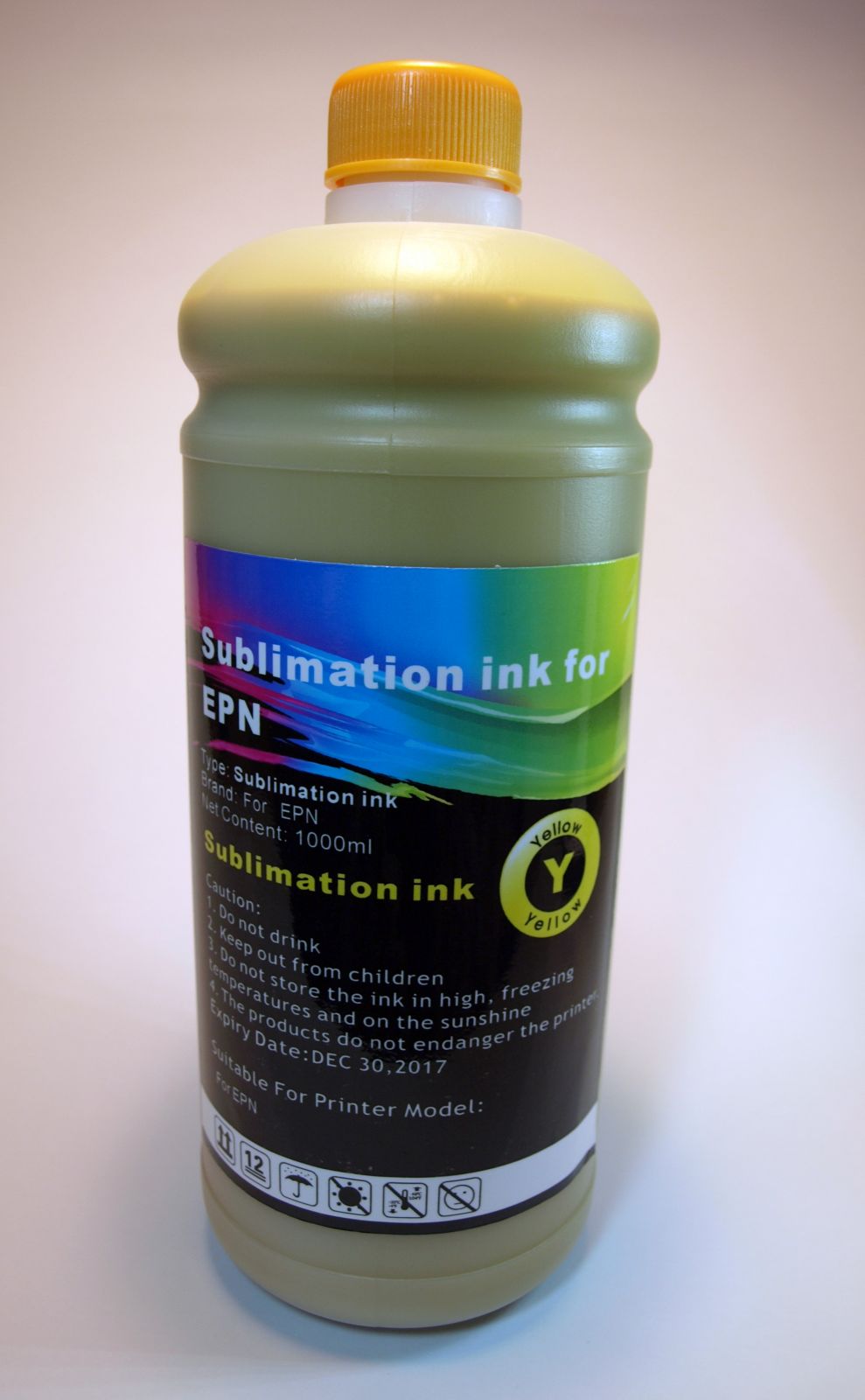 Tinta SUBLIMACION 1Lt. Yellow compatible Epson