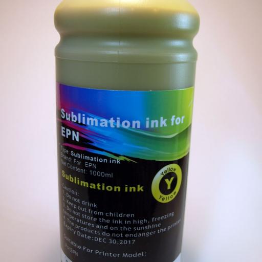 Tinta SUBLIMACION 1Lt. Yellow compatible Epson [0]