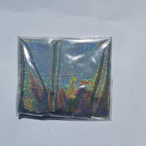 Metalizado Plata Holográfico [0]