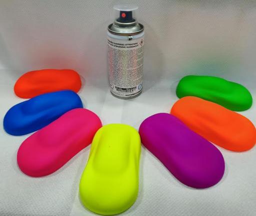 PINTURA FLUOR MATE  SPRAY  MINI 150 ML