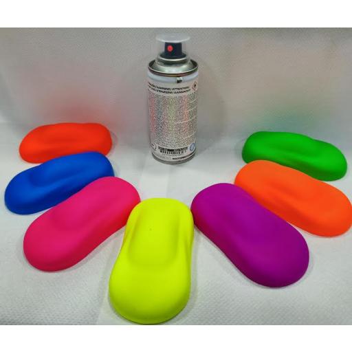 PINTURA  FLUOR SPRAY  MINI NARANJA   [1]