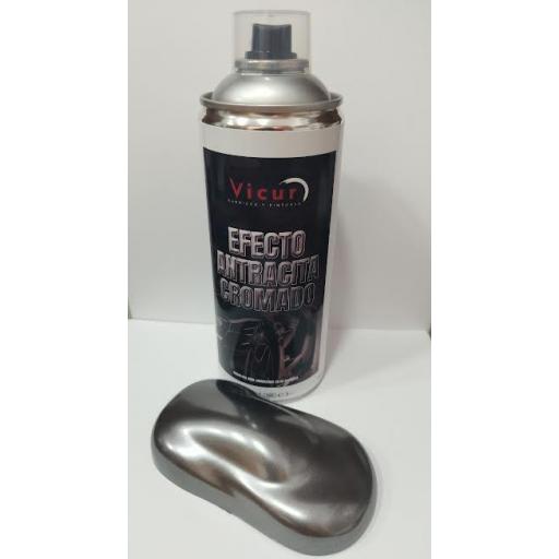 PINTURA EFECTO ANTRACITA CROMO SPRAY 400 ML [0]