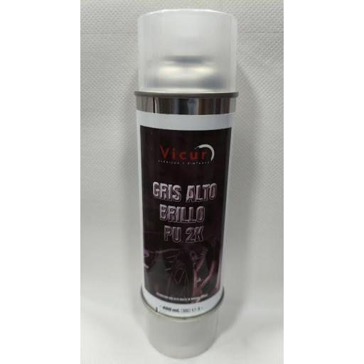 SPRAY GRIS  2K SUPER-BRILLO  400 ML 