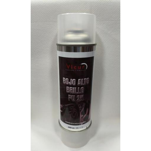 SPRAY ROJO FERRARI   2K SUPER-BRILLO  400 ML 
