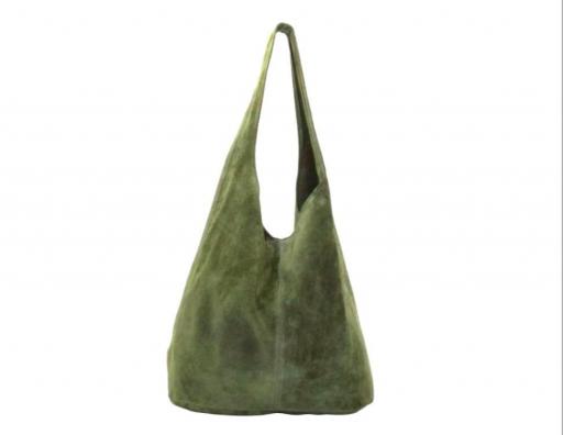 BOLSO SACO ANTE VERDE MILITAR