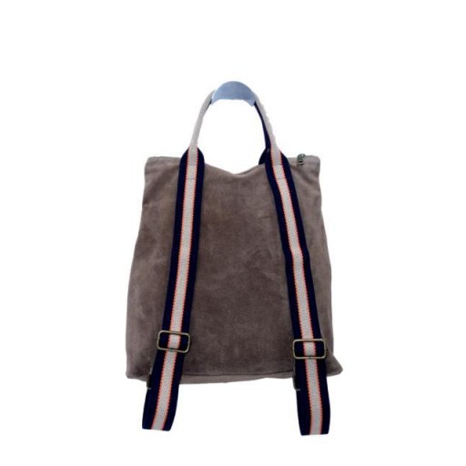 BOLSO SHOPPER MOCHILA ANTE TAUPE [2]