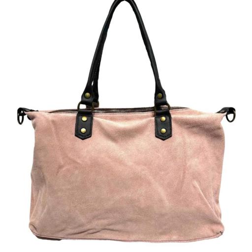 BOLSO DE ANTE SENDA ROSA