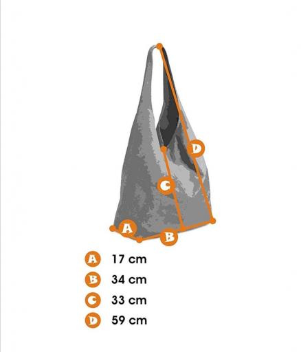 BOLSO SACO ANTE TAUPE [2]