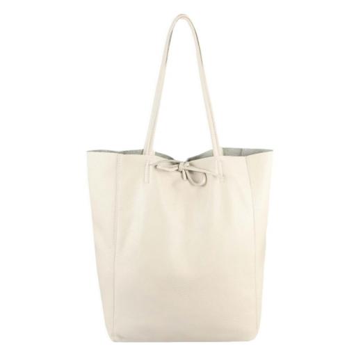 BOLSO SHOPPER PIEL BEIGE 