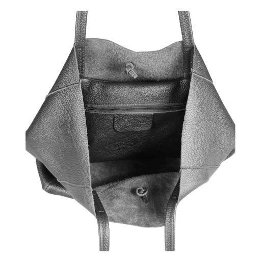 BOLSO SHOPPER PIEL NEGRO [3]