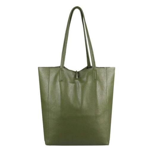 BOLSO SHOPPER PIEL CAQUI [1]