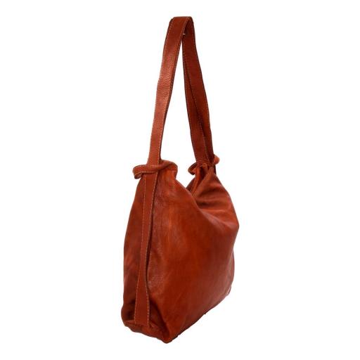 SACO MOCHILA PIEL SUAVE CAMEL [1]