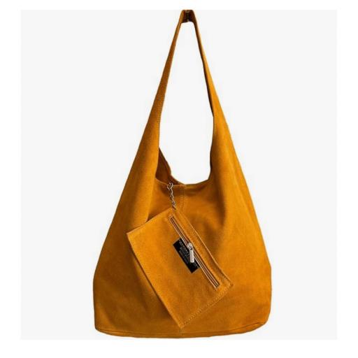 BOLSO SACO ANTE CAMEL [0]