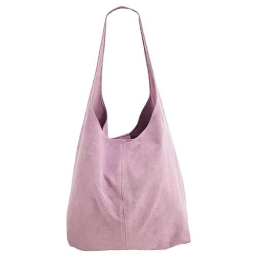  BOLSO SACO ANTE ROSA PALO