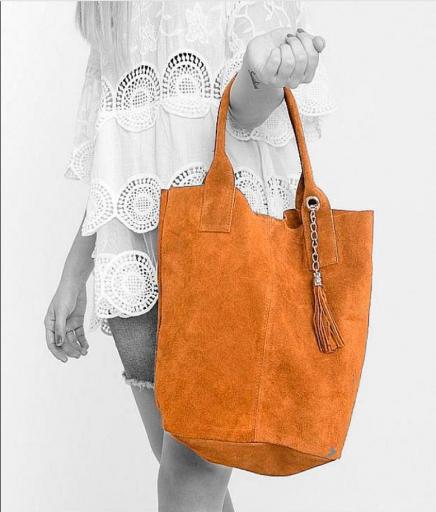 BOLSO SHOPPER ANTE CAMEL [2]