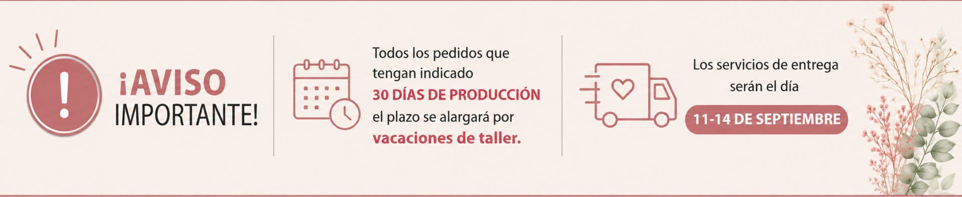 AVISO IMPORTANTE