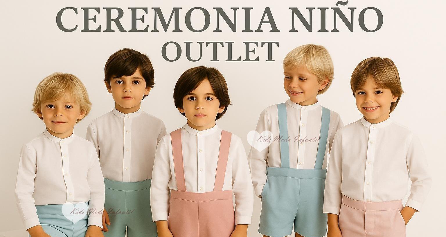OUTLET CEREMONIA NIÑO