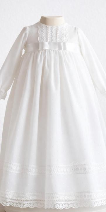 Faldón bautizo bebe tul blanco Eva Martinez Artesanía familia 2 [6]