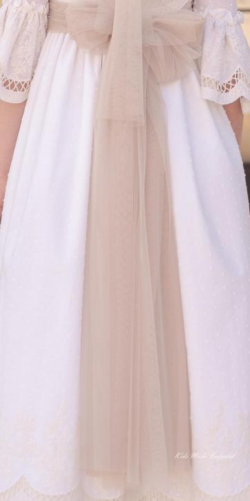 Lazada tul para vestidos de comunión camel personalizable a otros colores [0]