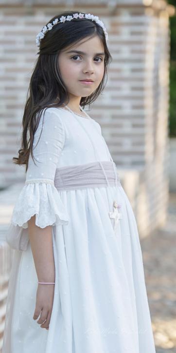 Vestido comunión niña ISABELLA Eva Martínez Artesanía [3]