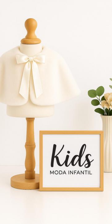 Capa de Bautizo “Copito de Nieve” – Ceremonia Bebé Niña [3]