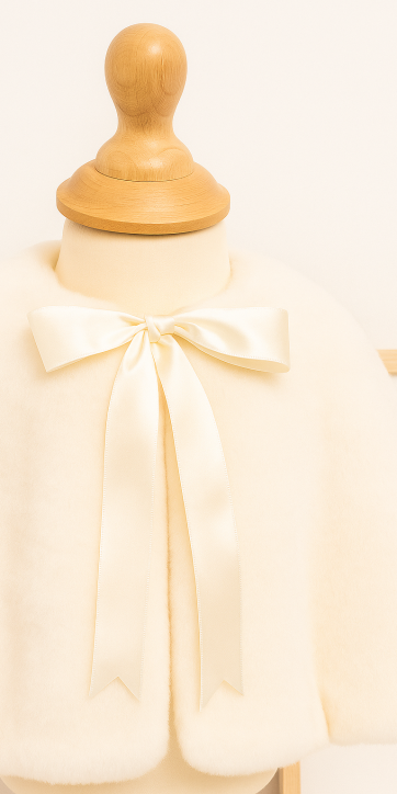 Capa de Bautizo “Copito de Nieve” – Ceremonia Bebé Niña [1]