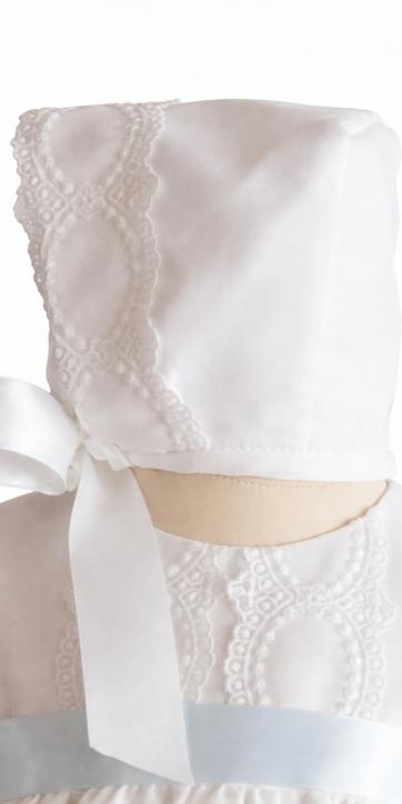 Jesusito bautizo niña gasa blanco con braguita Eva Martínez Artesanía familia 6 [4]