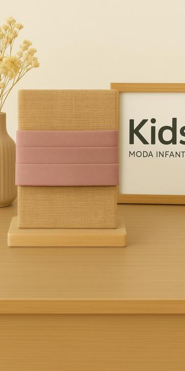 Fajín de Jaretas en Lino Rosa Empolvado para Niño – Ceremonia y Arras [0]