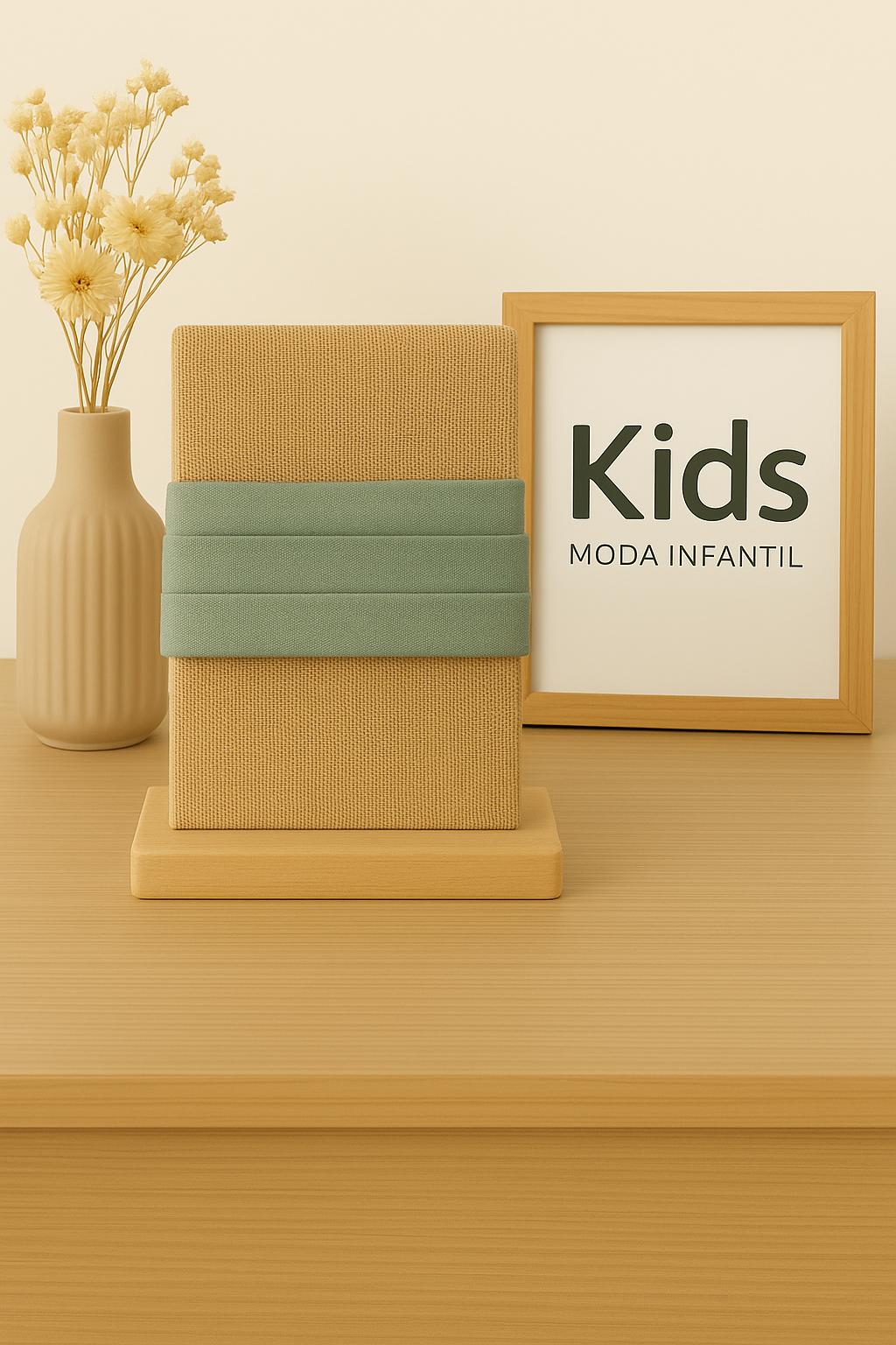 Fajín de Jaretas en Lino Verde Agua Empolvado para Niño – Ceremonia y Arras