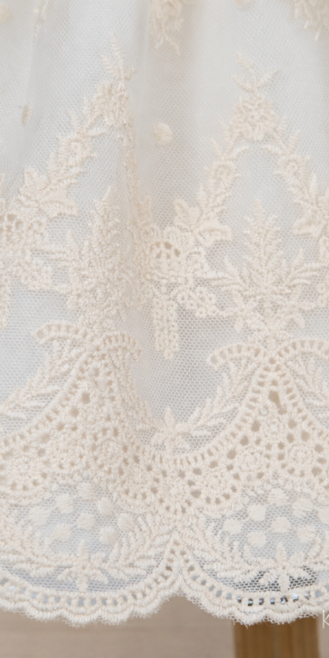 Faldón de Bautizo Bebé Alba Real con Capota | Kids Moda Infantil [2]