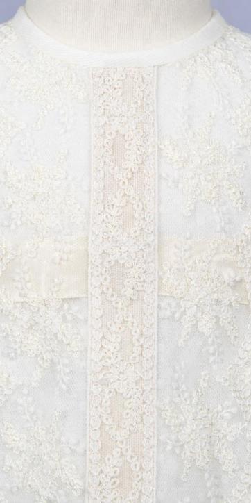 Faldón de Bautizo Bebé Encaje Real con Capota | Kids Moda Infantil [1]