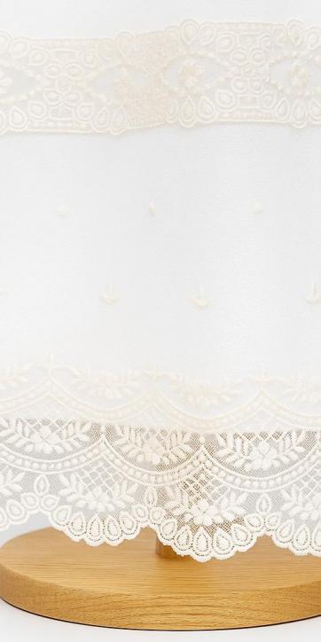 Jesusito Tul Blonda 3 Piezas con Capota [2]