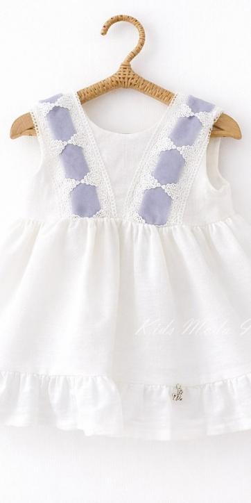 Jesusito ceremonia y arras bebé niña blanco con tul azul empolvado con braguita [1]