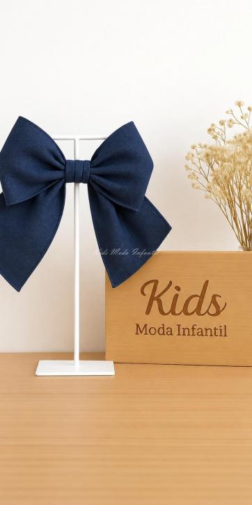 Capa Ceremonia y Arras Niña Lino Azul Marino de Eva Martínez Artesanía [6]