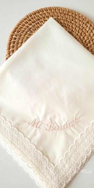 Pañuelo bautizo personalizado Eva Martinez Artesania Familia 5 [5]