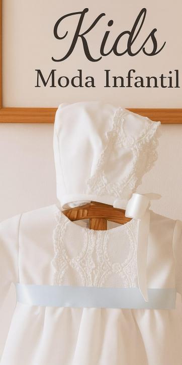 Pelele de Bautizo Blanco en Gasa con Cinta Azul – Eva Martínez Artesanía familia 6 [1]