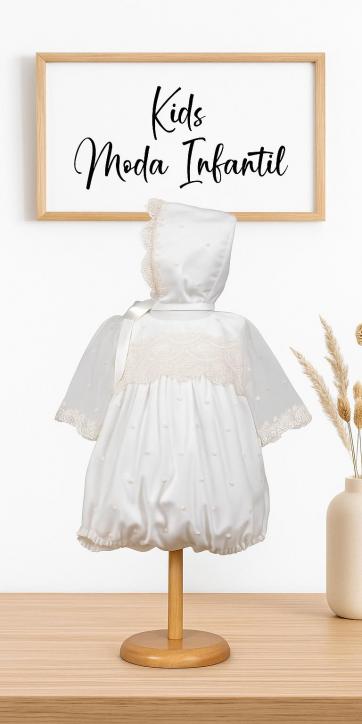 Pelele Tul Blonda 2 Piezas con Capota [0]