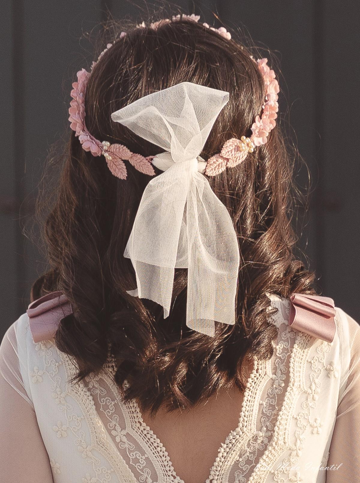 Tiara de Comunión Colección Lina – Eva Martínez Artesanía