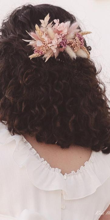 Tocado de Flores para Comunión “LIA” – Eva Martínez Artesanía 2026 [0]