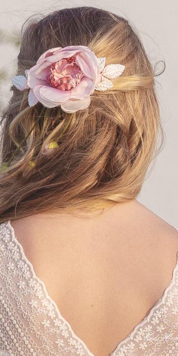 Tocado de Comunión LISA 2026 – Eva Martínez Artesanía