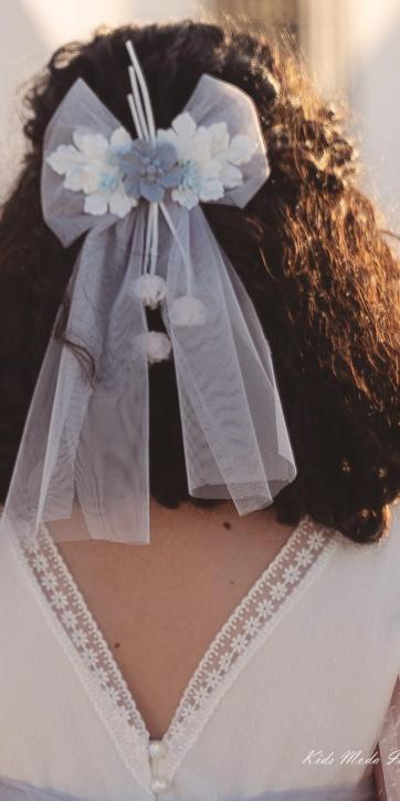 Tocado de Comunión Lys 2026 – Eva Martínez Artesanía [1]