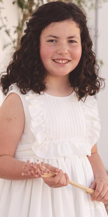 Tocado de Flores para Comunión “LIA” – Eva Martínez Artesanía 2026 [1]