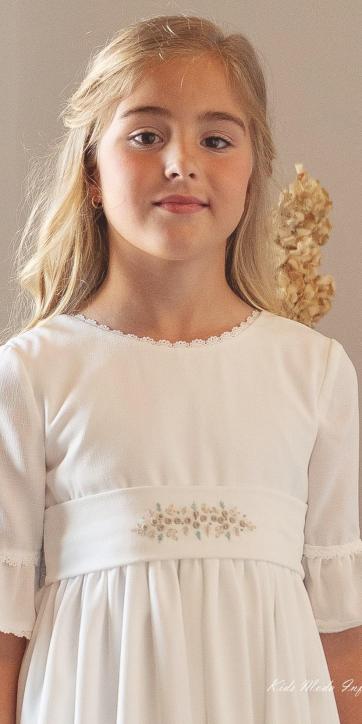 Vestido de Comunión LILIANA 2026 – Eva Martínez Artesanía [3]
