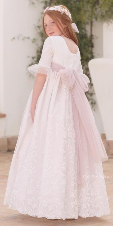 Vestido de Comunión Leonella 2026 – Eva Martínez Artesanía [0]