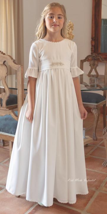 Vestido de Comunión LILIANA 2026 – Eva Martínez Artesanía [2]